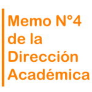 Memorándum Académico N°4: Dictado excepcional de la unidad curricular Diseño del Profesorado de Artes Visuales