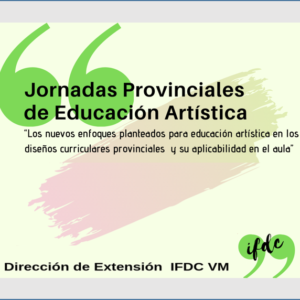 Jornadas Provinciales de Educación Artística