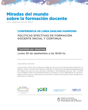 Linda Darling Hammond – Miradas del Mundo sobre la Formación Docente