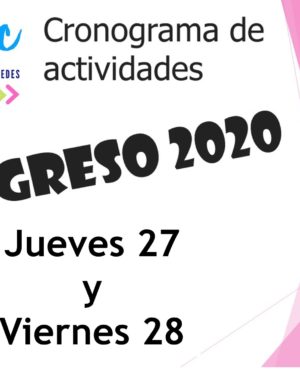 Cronograma de actividades «Ingreso 2020»