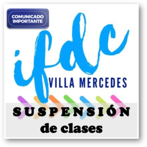 SUSPENSIÓN DE CLASES