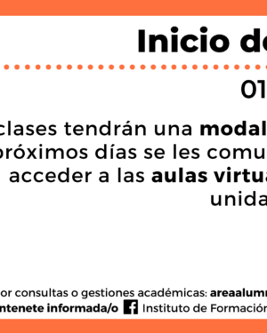 Inicio de clases