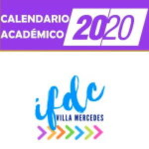 Calendario académico 2020