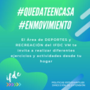 #ENMOVIMIENTO Entrená desde casa