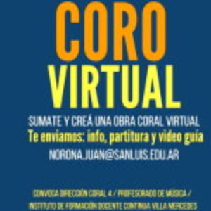 ¡Sumate al coro virtual!