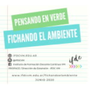 «Pensando en verde. Fichando el Ambiente»