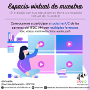 Espacio virtual de muestra