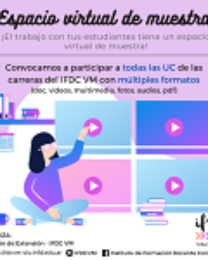 Espacio virtual de muestra