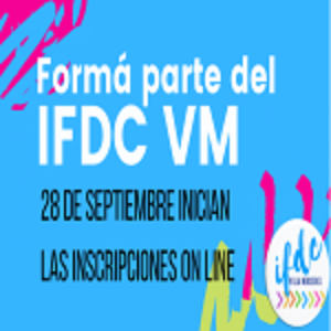 ¡Formá parte del IFDC VM! A partir del 28 de septiembre inician las inscripciones.