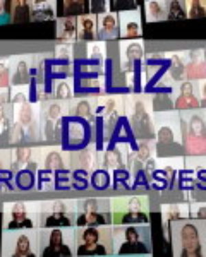 ¡FELIZ DÍA PROFESORAS/ES!