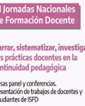 III Jornadas Nacionales de Formación Docente
