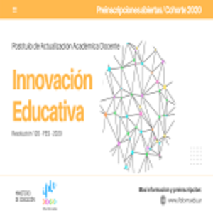 Postítulo «Actualización Académica Docente en Innovación educativa» (RES. 120-PES-2020)