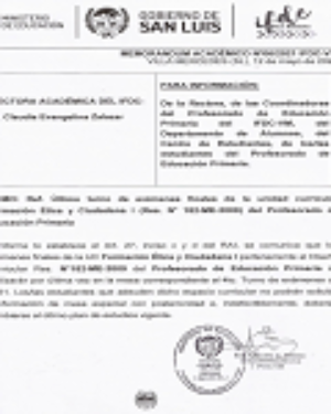 Memo Académico N° 06/2021