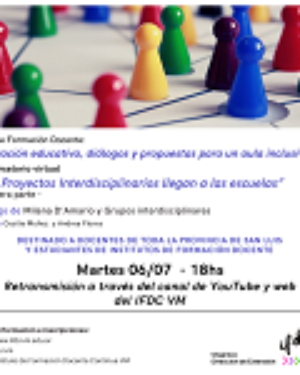 Ciclo de Formación Docente: “Innovación educativa, diálogos para una escuela inclusiva”