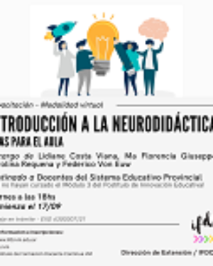 Capacitación: «INTRODUCCIÓN A LA NEURODIDÁCTICA: ideas para el aula»