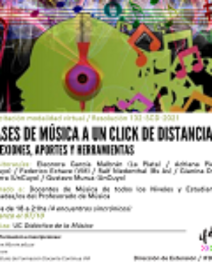 Capacitación: «Clases de música a un click de distancia. Reflexiones, aportes y herramientas»