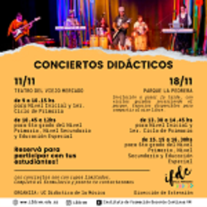 Conciertos didácticos