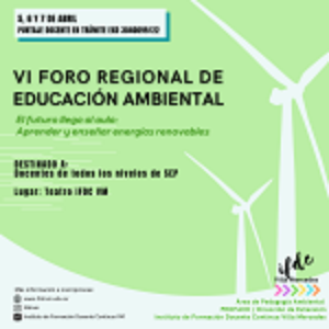VI Foro Regional de Educación Ambiental