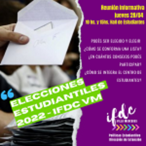 Elecciones estudiantiles 2022