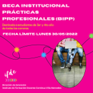 Becas Institucionales de Prácticas Profesionales (BIPP)