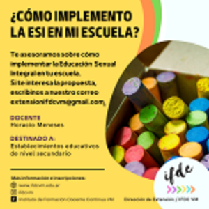 ¿Cómo implemento la ESI en mi escuela?