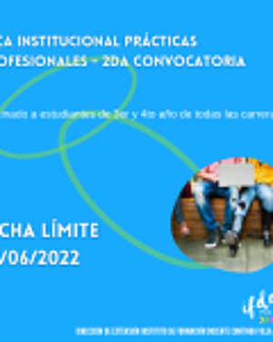 Beca Institucional Prácticas Profesionales