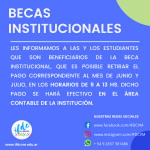 Becas Institucionales