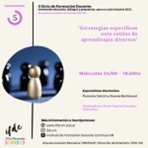 Conversatorio «Estrategias específicas ante estilos de aprendizajes diversos».