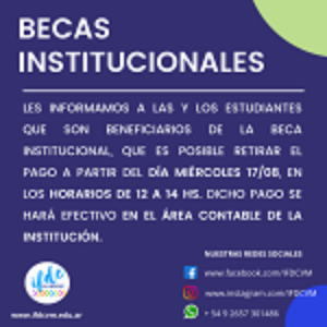 Pago de Becas Institucionales