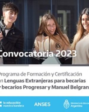 Programa de Formación y Certificación en Lenguas Extranjeras