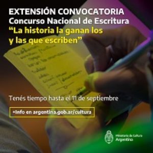 Concurso Nacional de Escritura «La historia la ganan los y las que escriben»