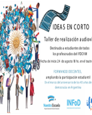 Taller de realización audiovisual. Ideas en corto