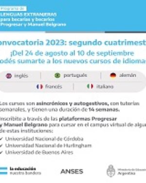 Programa de Formación y Certificación en Lenguas Extranjeras