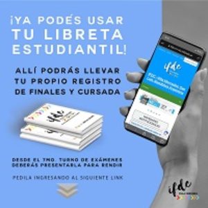 <strong>¡YA PODÉS USAR TU LIBRETA ESTUDIANTIL!</strong>