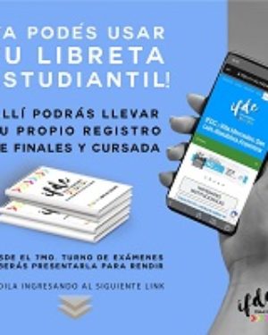 <strong>¡YA PODÉS USAR TU LIBRETA ESTUDIANTIL!</strong>