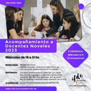 Capacitación: Acompañamiento a Docentes Noveles 2023