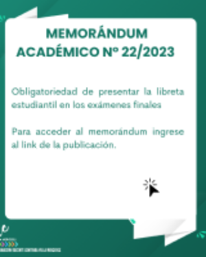 Memorándum Académico N° 22/2023