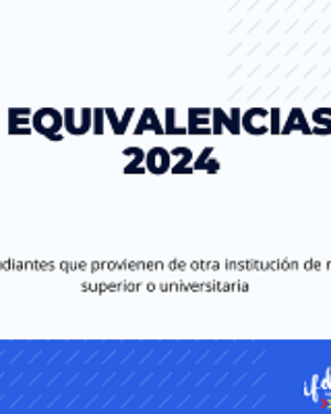 Equivalencias 2024