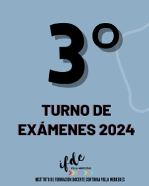 3° Turno de exámenes 2024