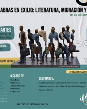 Capacitación: Palabras en exilio: literatura, migración y ESI