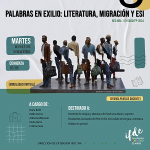 Capacitación: Palabras en exilio: literatura, migración y ESI