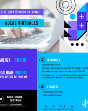 Capacitación interna: C24 – Aulas Virtuales