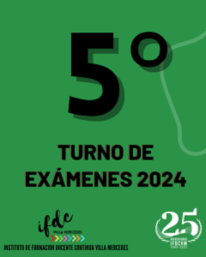 5° Turno de exámenes 2024