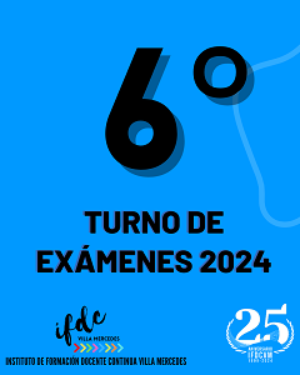 6° Turno de exámenes 2024