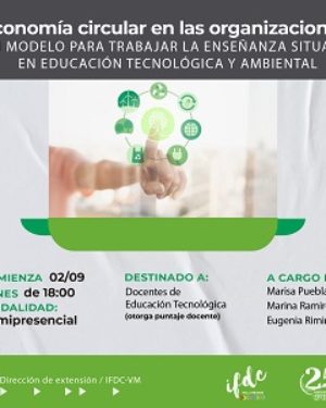 Capacitación: Economía circular en las organizaciones…