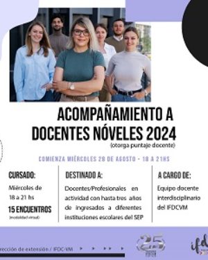 Capacitación: Acompañamiento a Docentes Nóveles 2024