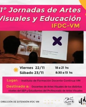 1° Jornadas de Artes Visuales y Educación
