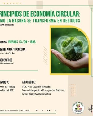 Capacitación: Principios de economía circular: cómo la basura se transforma en residuos