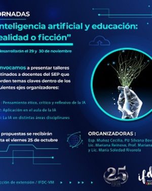 Jornadas «Inteligencia artificial y educación: realidad o ficción»