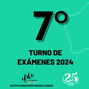 7° Turno de exámenes 2024